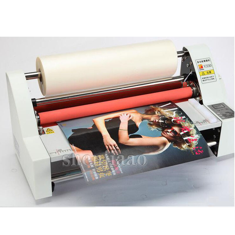 Laminator A3 Hot - V350 film Laminator Four Rollers A3
