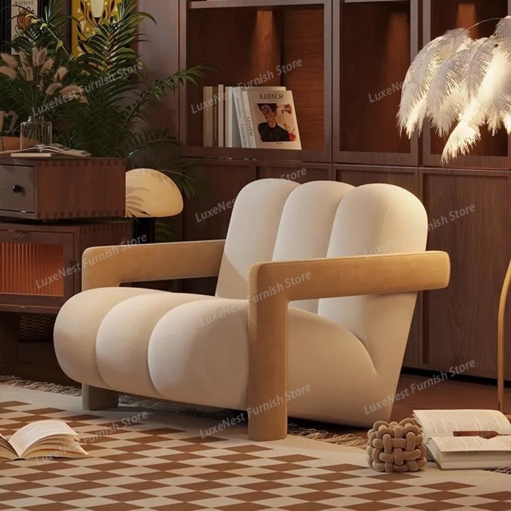 Office Tech Furniture - Vintage Design Accent Chair for Small