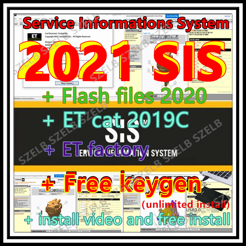 2021 SIS software + Cat ET 201 - огляд і ціна Office Technician
