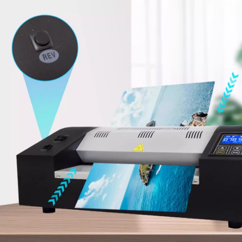 U-8330H Laminating Machine Col - огляд і ціна Laminator A3 Hot