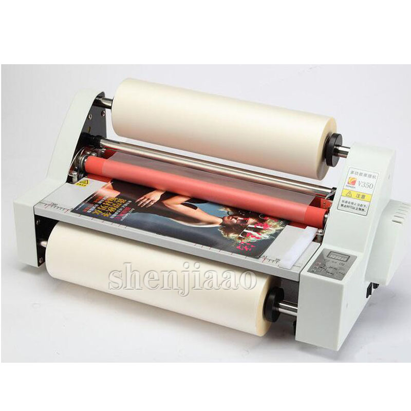 V350 film Laminator Four Rolle - огляд і ціна Laminator A3 Hot