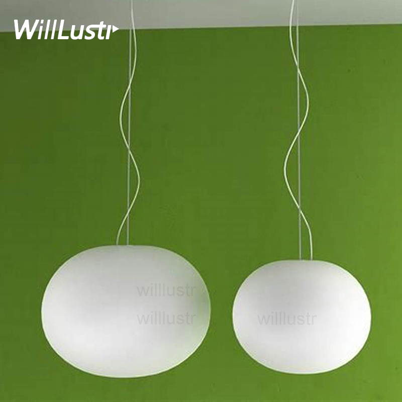 Modern Oval Milk White Glass P - огляд і ціна Office Technician