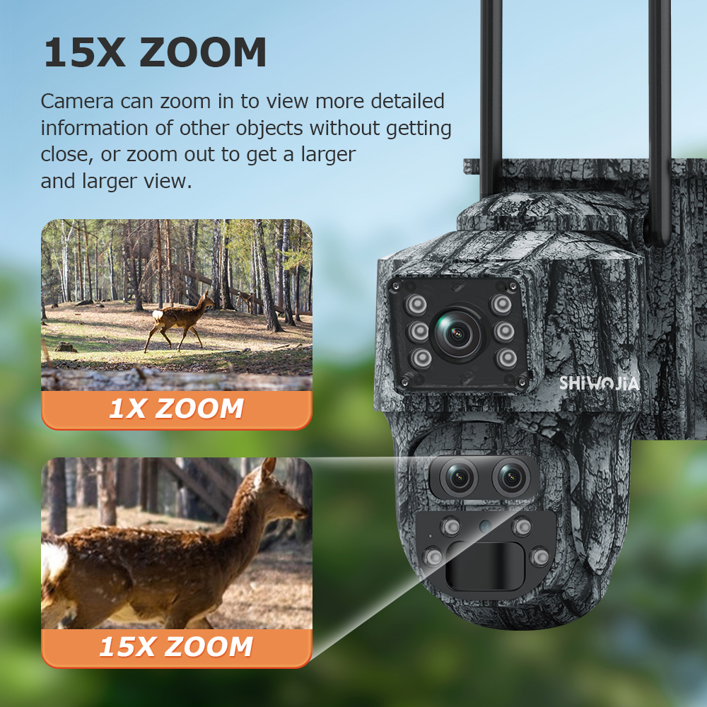 SHIWOJIA 12MP 15X Zoom 4G Sim  - огляд і ціна 4G Lte Router Sim