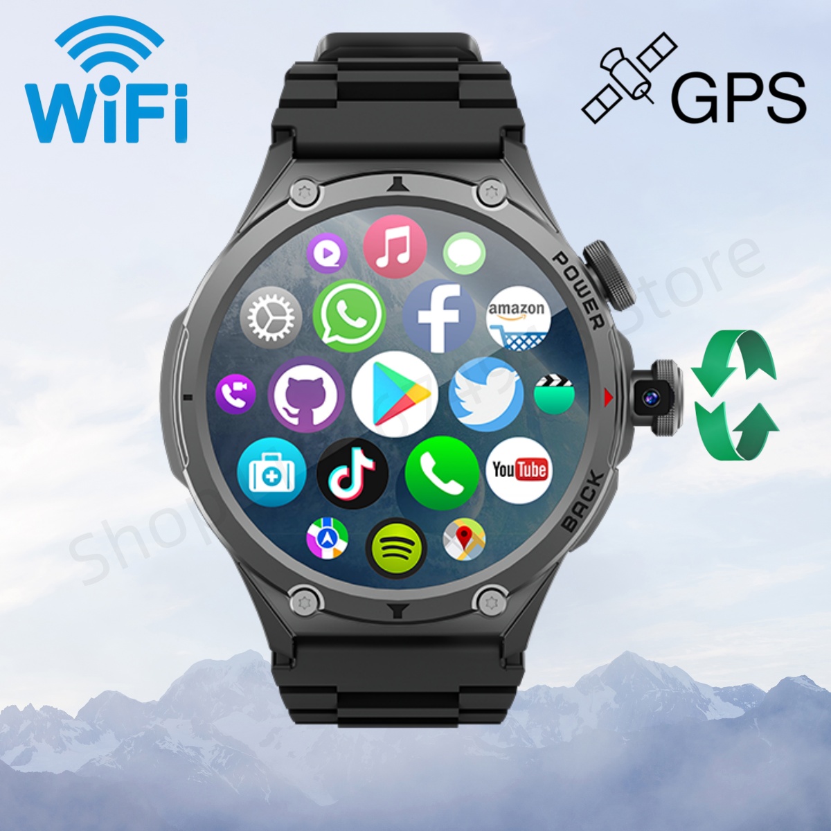H12 Smartwatch 4G LTE Smart Wa - огляд і ціна 4G Lte Router Sim