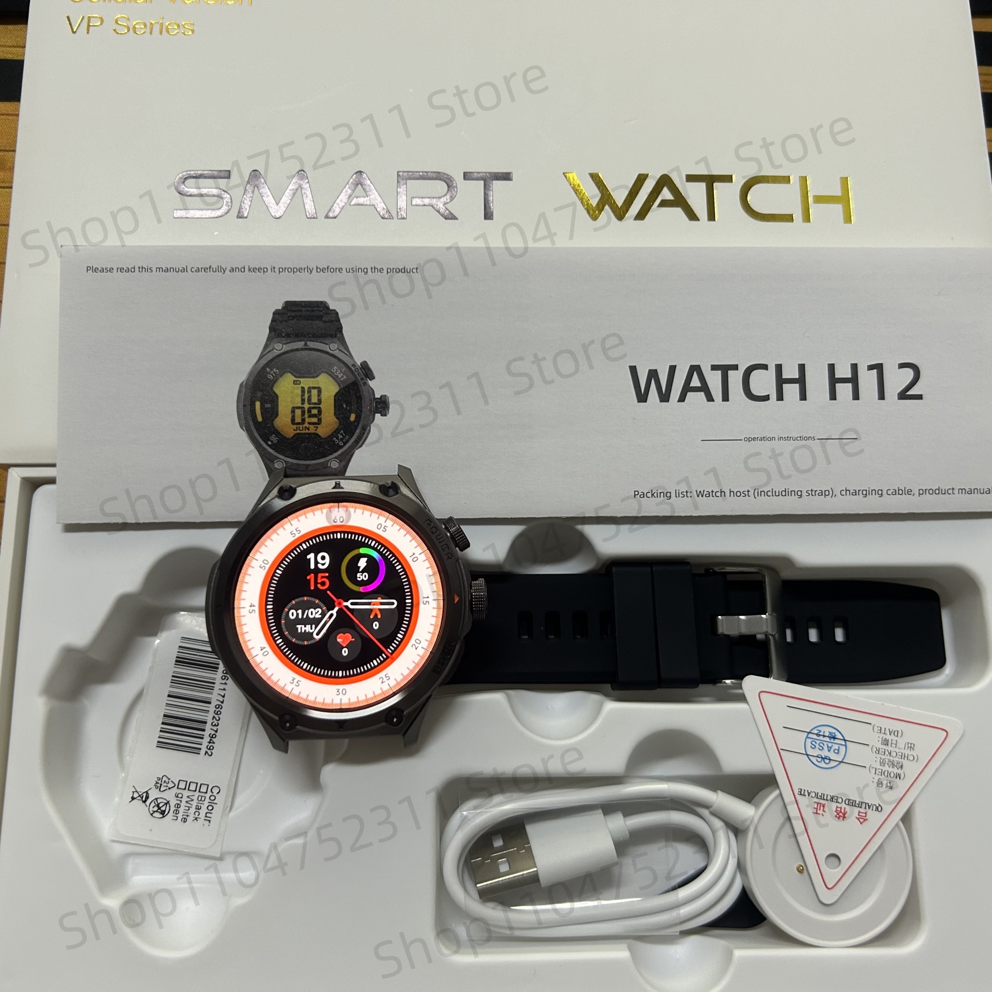 H12 Smartwatch 4G LTE Smart Wa - огляд і ціна 4G Lte Router Sim