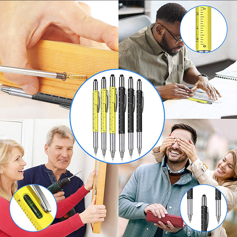 6 in1 Multifunction Ballpoint  - огляд і ціна Office Technician