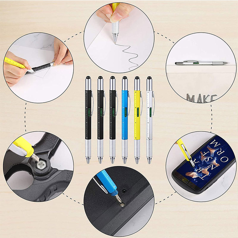 6 in1 Multifunction Ballpoint  - огляд і ціна Office Technician