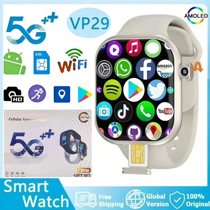 5G Android Smartwatch VP29 4G/ - огляд і ціна 4G Lte Router Sim