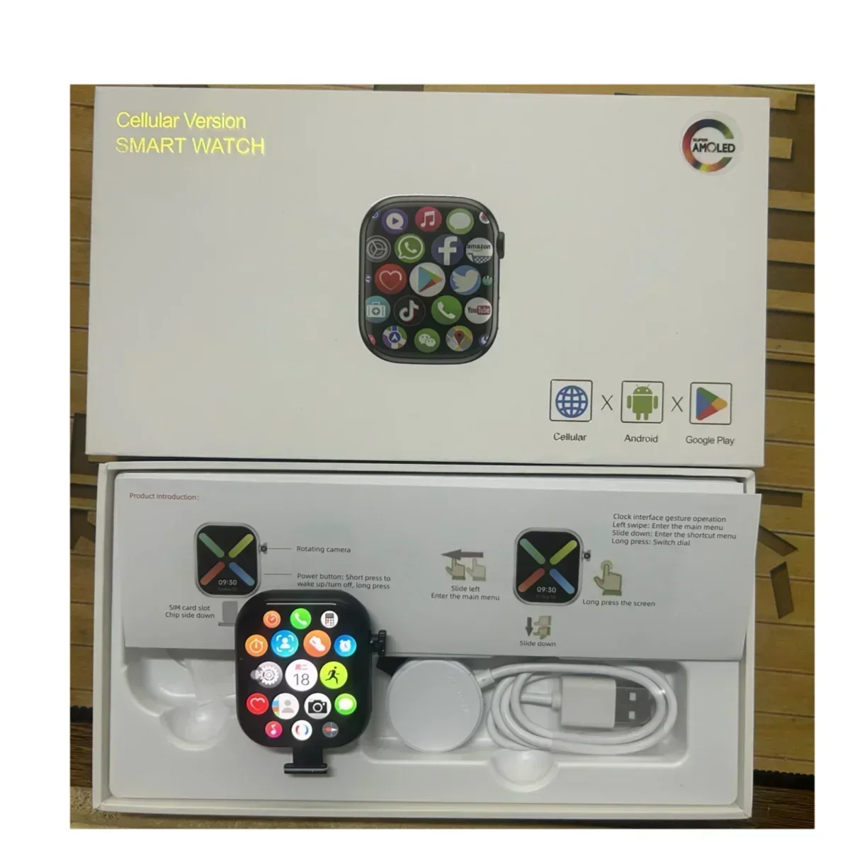 5G Android Smartwatch VP29 4G/ - огляд і ціна 4G Lte Router Sim