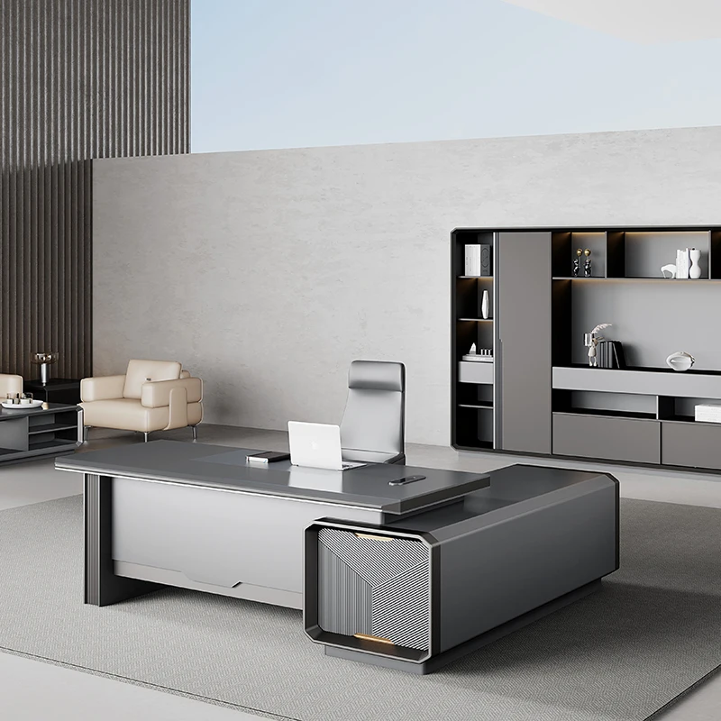 -Modern Luxury Wooden Desk Wor - огляд і ціна Office Tech Furniture