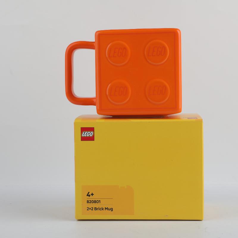 320ml Ceramic Mug 2x2 Red LEGO - огляд і ціна Office Technician