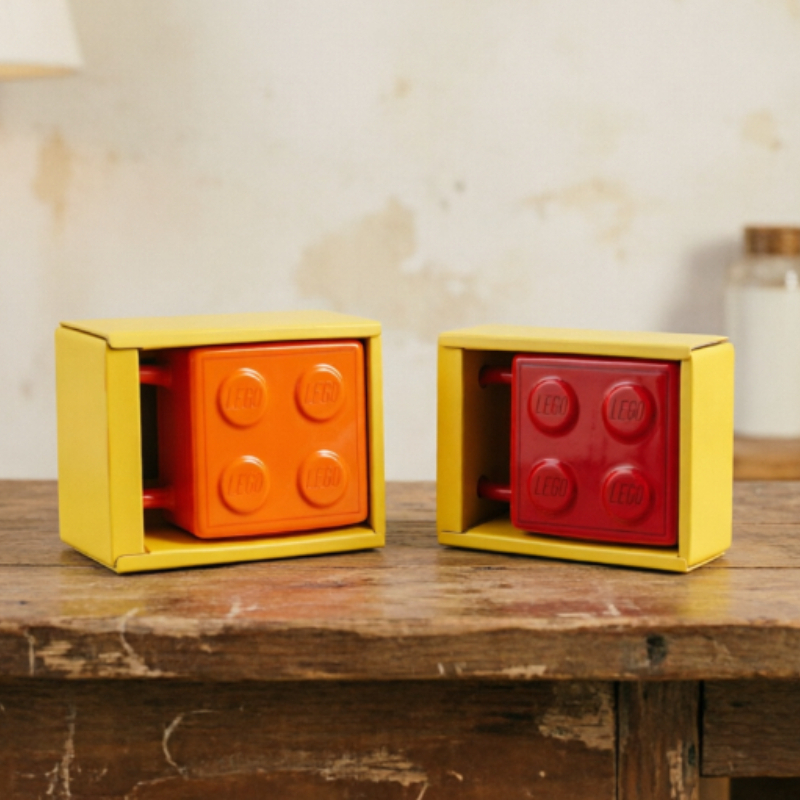 320ml Ceramic Mug 2x2 Red LEGO - огляд і ціна Office Technician